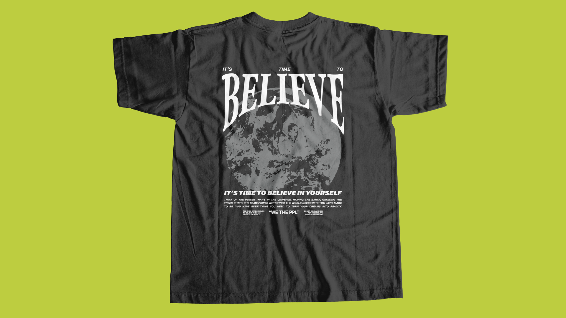 T shirt believe outlet