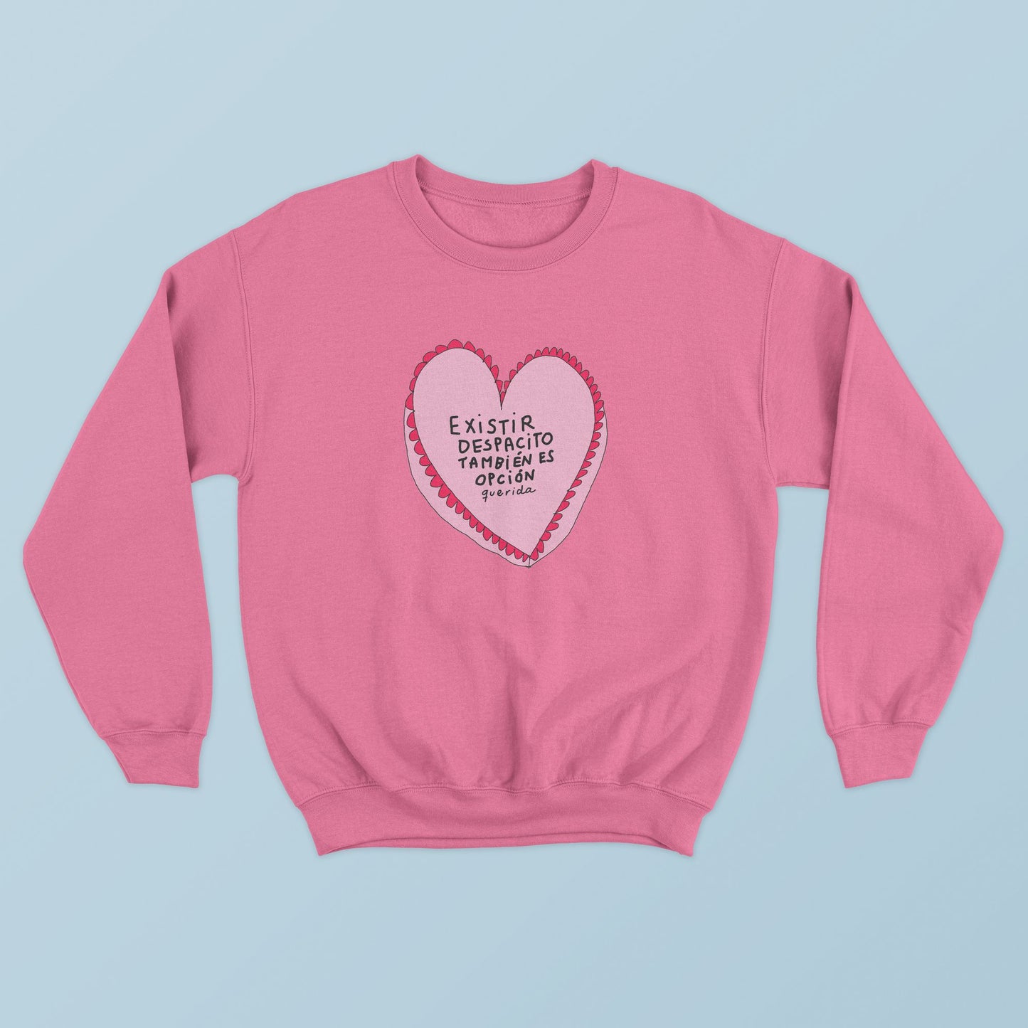 Sudadera Querida x Yes Dear Corazón Pastel Talla CH - 1