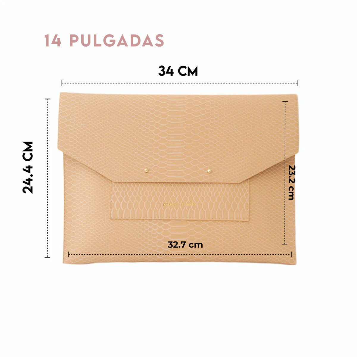 Laptop Case Salmón