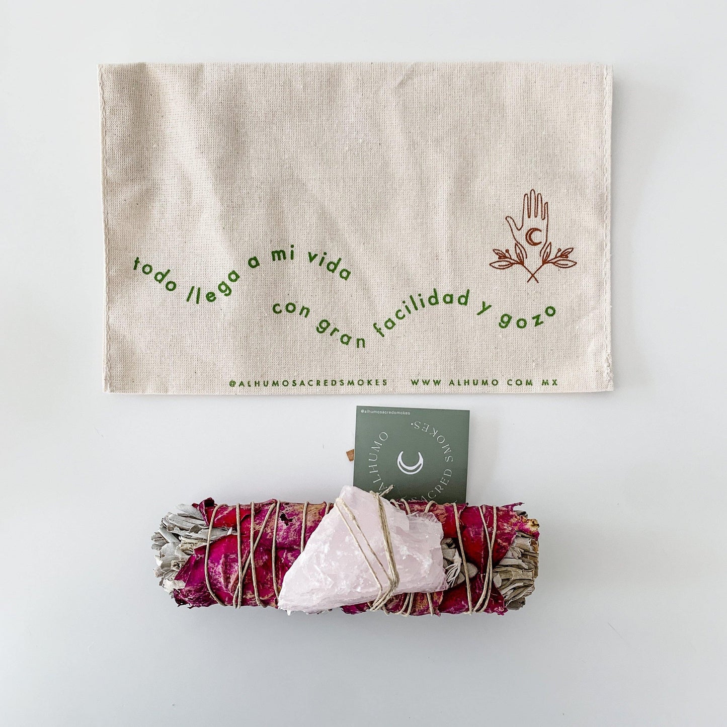 Salvia Bundle Cuarzo Rosa