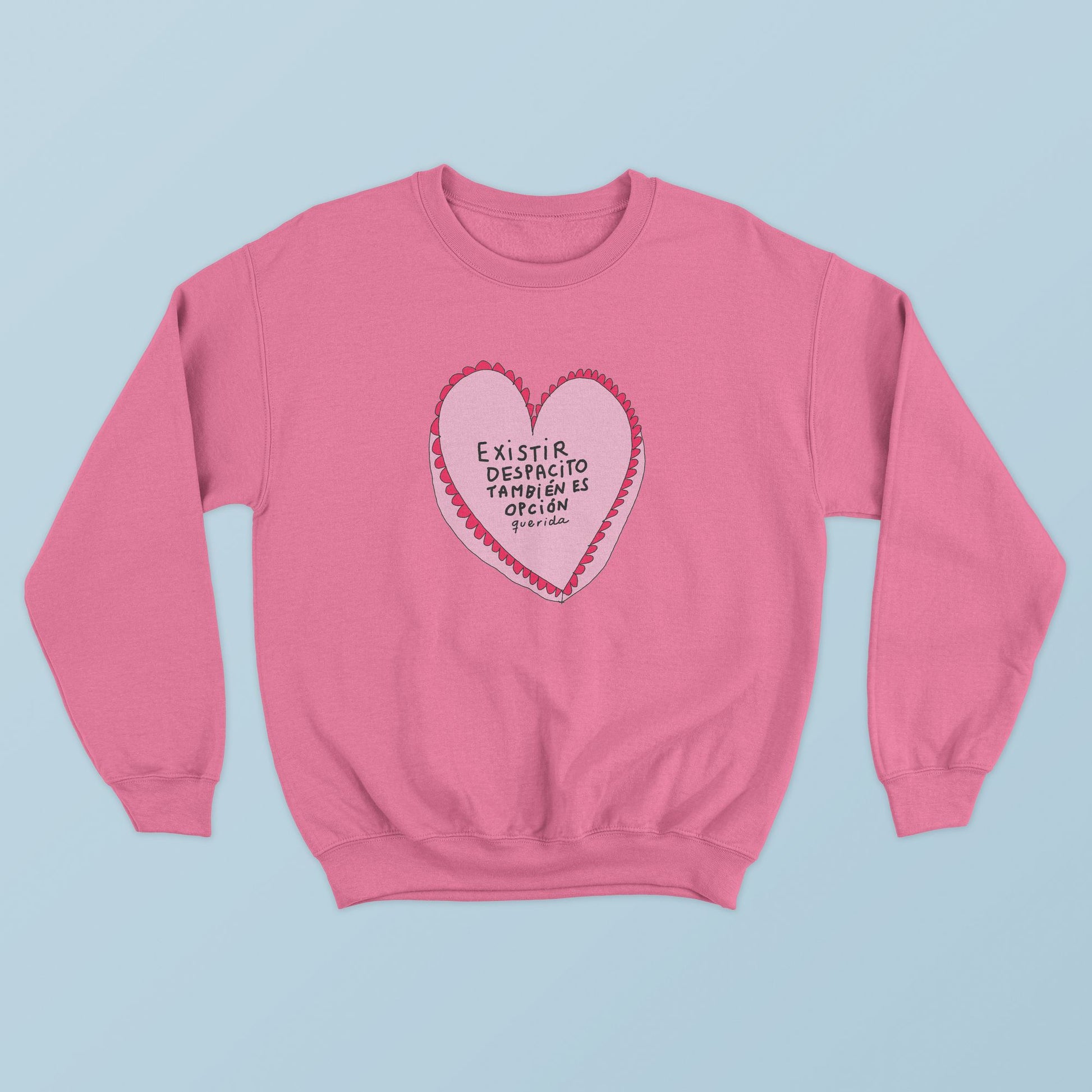Sudadera Querida x Yes Dear Corazón Pastel Talla CH - 1