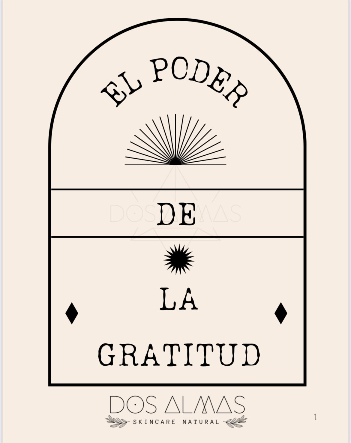 Diario El Poder de la Gratitud - 1