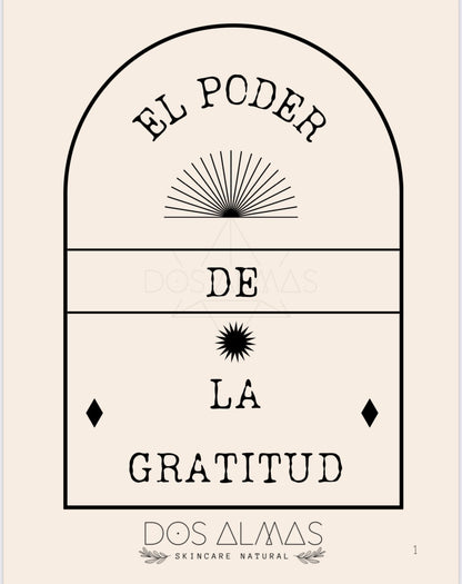 Diario El Poder de la Gratitud - 1