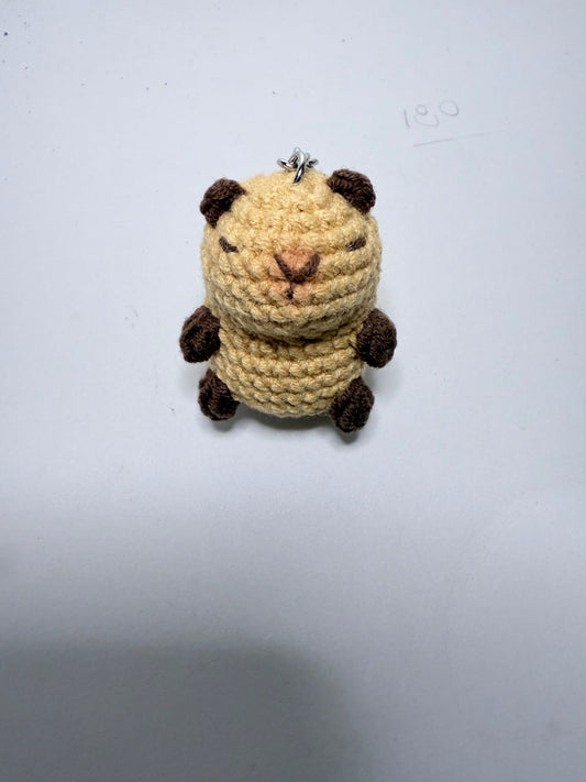 Llavero Amigurumi Kapibara Zen