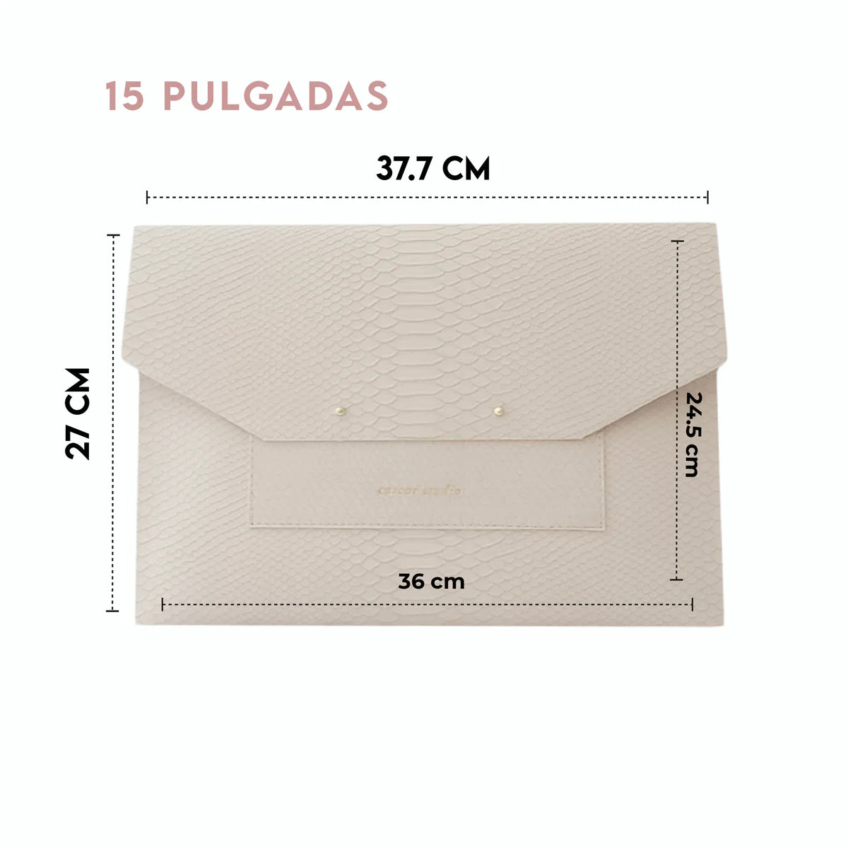 Laptop Case Beige
