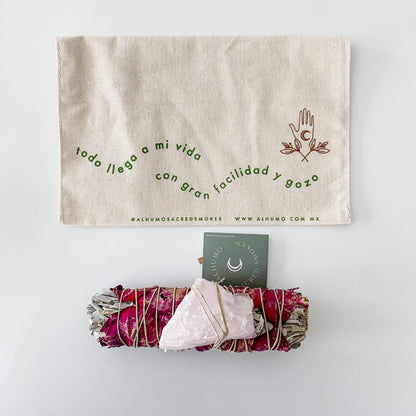 Salvia Bundle Cuarzo Rosa